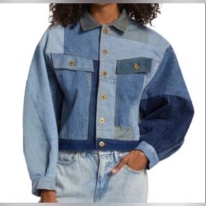 NEW - NSF
Rafi Patchwork Denim Jacket. Medium